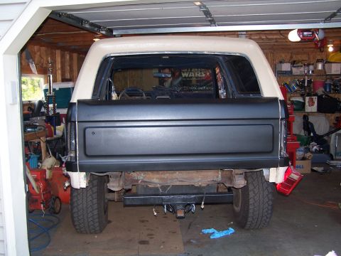 1986 Ford Bronco - Tailgate Rearview