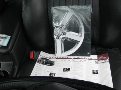 2003 Mercury Marauder - 2001 Chicago Press kit announcing the return of the Marauder and a brouchure annoucning the same in a dealer publication.