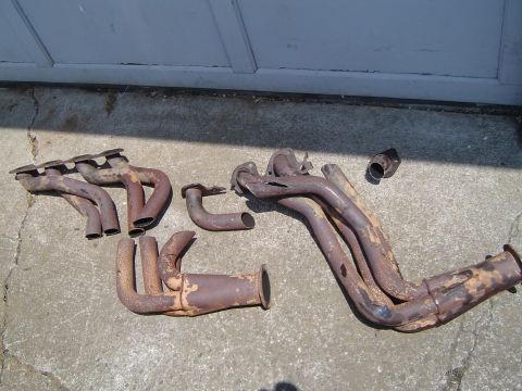1978 Ford Bronco - Here is one way to remove old headers