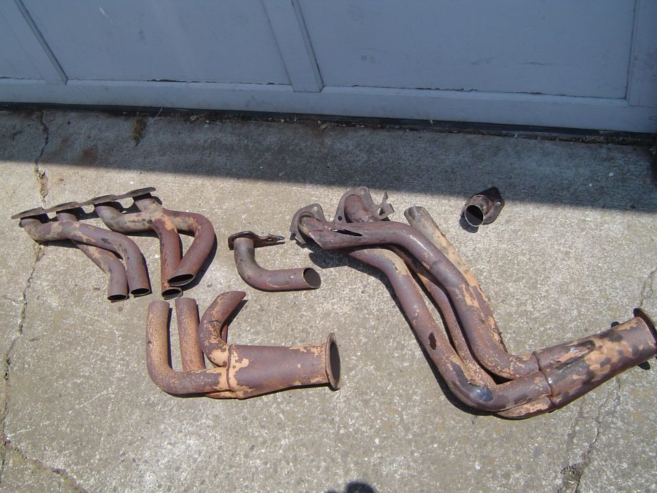 Here is one way to remove old headers