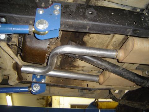 1978 Ford Bronco - Passenger side switches to drivers to keep everything the same length