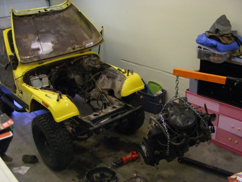 1981 Jeep CJ7 - 258 out