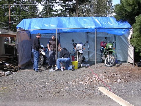 2001 Kawasaki KL650-A18 KLR650 - Before starting