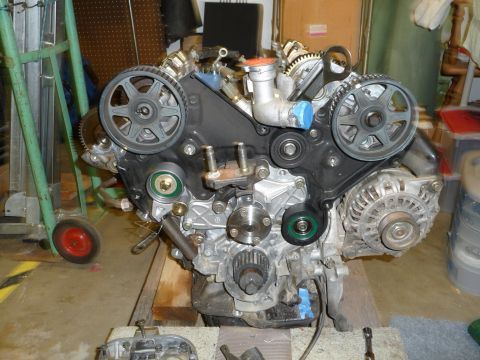 1996 Ford Probe - TB side after reinstall