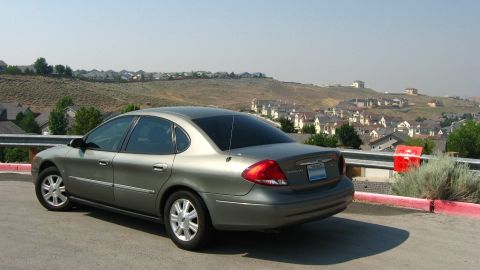 2003 Ford Taurus - Tinted over the brake light too.