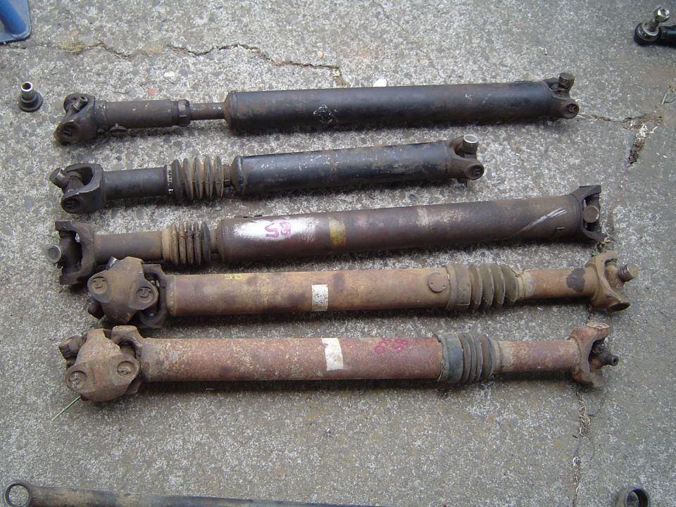 Bunch of drivelines, $50 ea. w/o DC, $75 ea. with DC