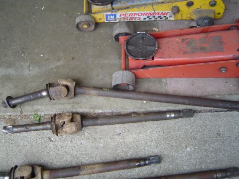1989 Ford Bronco - Axle shaft set from '78 D44 HD $75