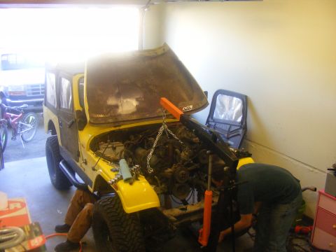 1981 Jeep CJ7 - almost got it in