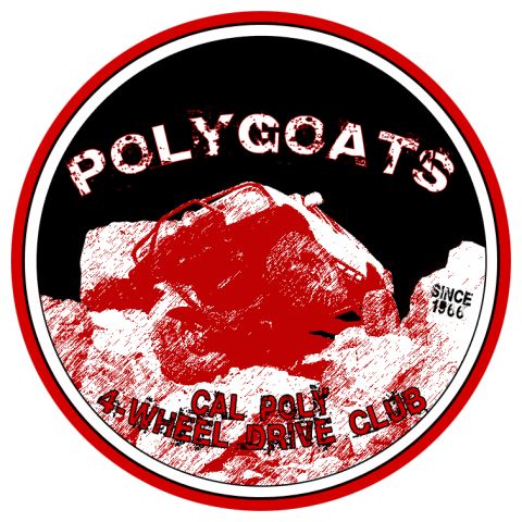 1993 Toyota 4Runner - This logo features the Polygoats 4-Wheel Drive Club with a graphic of an off-road vehicle.