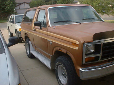 1981 Ford Bronco “Please start”