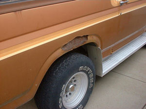 1981 Ford Bronco - Rear passenger side