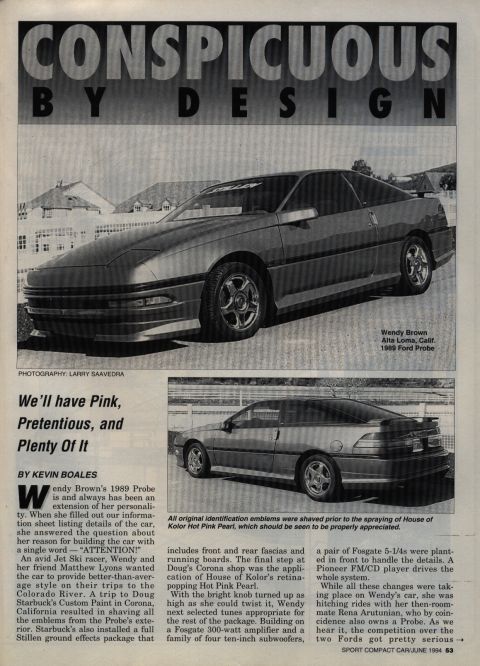 1991 Ford Probe photo