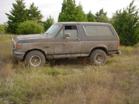 1991 Ford Bronco - it's cleaner than it was