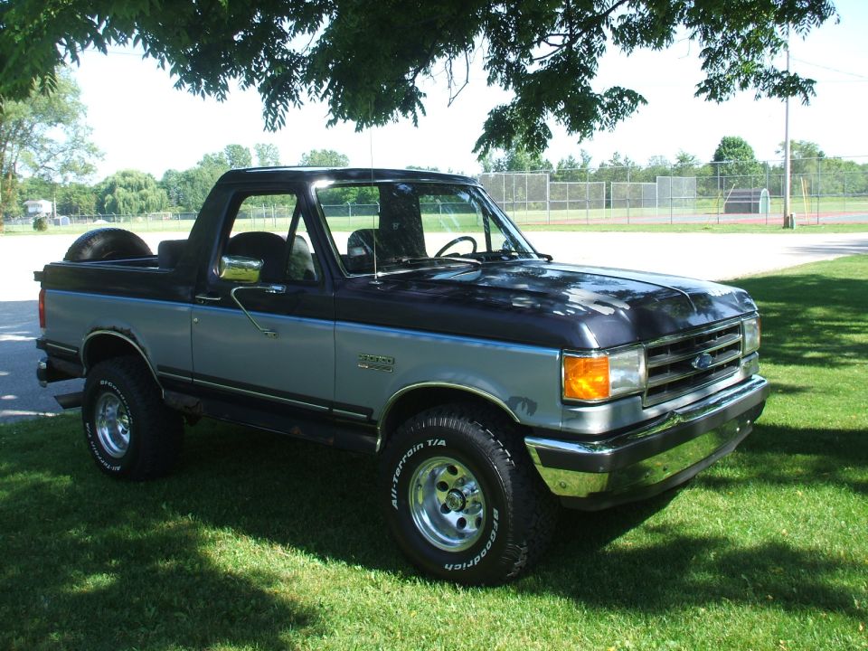 Super Bronco - July 4, 2008.  "New" rubber and rims.