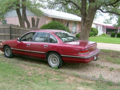 1994 Ford Crown Victoria - that hitch was hell to install