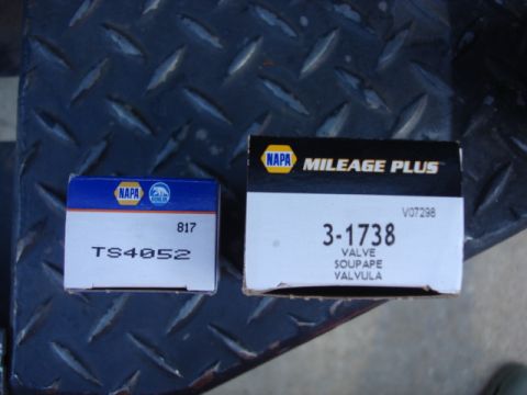 1983 Ford Bronco - I had a bad miss at idle. so the next thing was to replace the IAC and the computer Coolent temp sensor. I got both @ NAPA