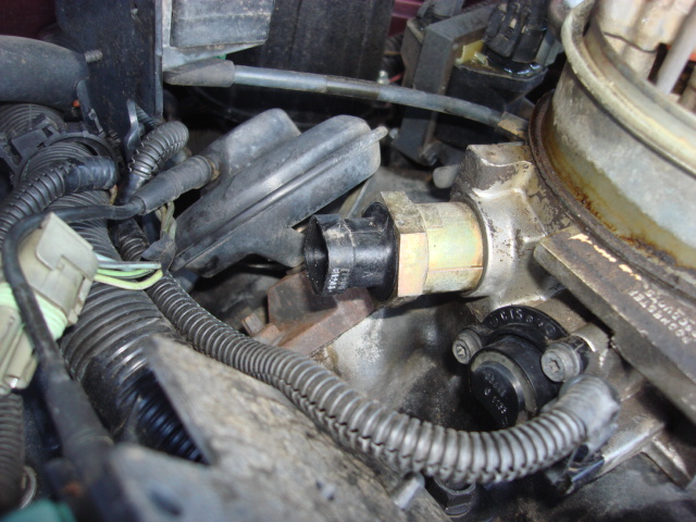 unplug the sensor and set the plug aside.