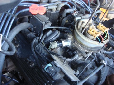 1983 Ford Bronco - With the new one installed i pluged in the sensor. and reset the computer. this did help the idle some.