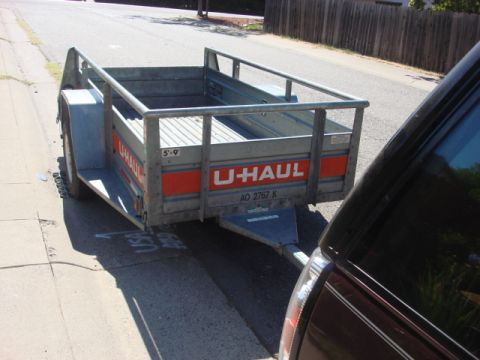 1983 Ford Bronco - this is a good strong trailer. here it is from the front.