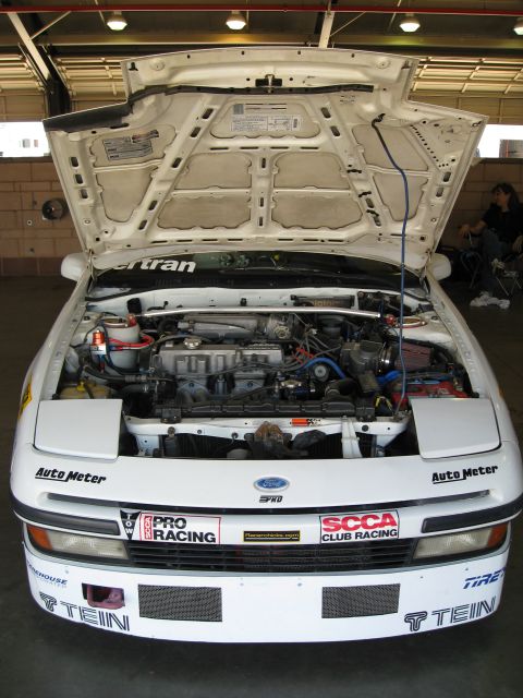 1990 Ford Probe - Front view of Engine Compartment
