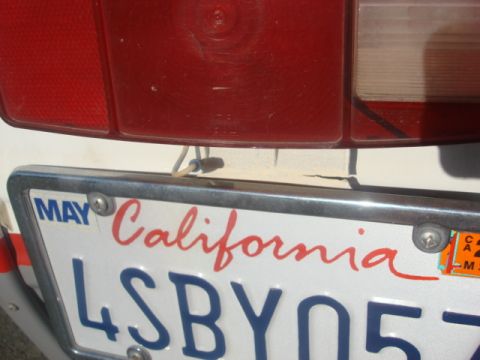 1983 Ford Bronco - you can see the tear here