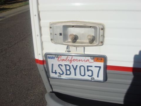 1983 Ford Bronco - i removed the tail light lens and then the mount is riveted to the tail light.