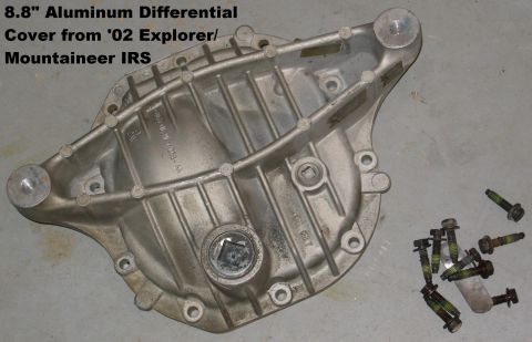 1983 Ford Bronco - All 8.8" diffs share a cover pattern, so this will fit a solid axle. The mounting ears don't interfere with anything on a solid-axle v…