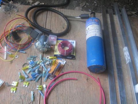 1988 Ford Bronco - these are the parts i used, plus another 1x1/16x3` alum.