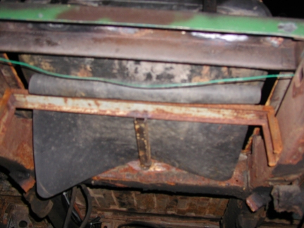 1967 Ford Bronco - Bottom veiw of the tank