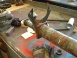 1979 Ford Bronco - brake brackets welded on