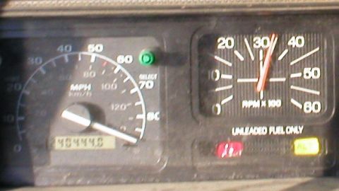 1983 Ford Bronco - This is how it ran with 3.55 gears. See the NEXT caption...