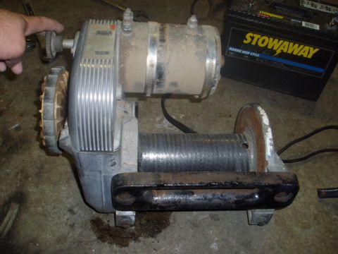 warn 8274 winch - 1980 Ford Bronco