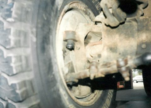 1983 Ford Bronco - Exhibit A why I HATE the "zone". This tie rod end just dropped away from its ball as I was driving through town one day. It had o…