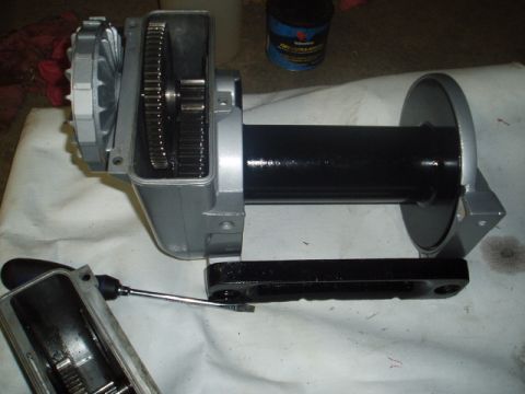 1980 Ford Bronco - Still have to put the motor housing on but first I add oil. It calls for 6oz of non-det 30 weight. But I put 12oz. Anyone who has evered ow…