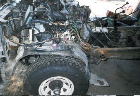 1983 Ford Bronco - Here's what a nekkid Bronco looks like: