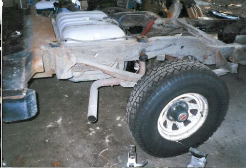 1983 Ford Bronco - I'm using 3/4-ton springs because of all the extra weight of the bumper, cargo, & whatever trailer I might tow.