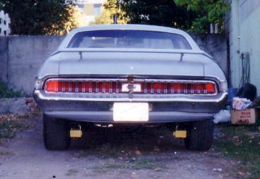 1970 Mercury Cougar - back view