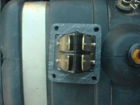 1983 Ford Bronco - this is the new gasket on the reed valve assembly.