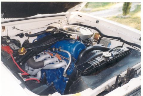 This is the 2.3L in my 77 Mustang
