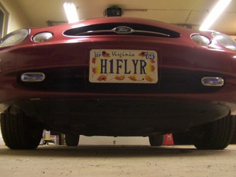 1998 Ford Taurus - new plate