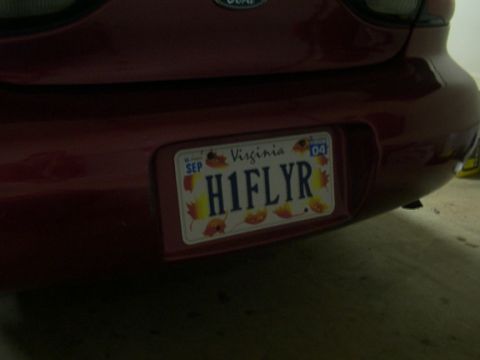 1998 Ford Taurus - new plate