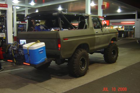 1978 Ford Bronco - Getting tank of gas 1/5 of the weekend