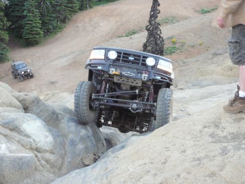 1991 Ford Bronco - Greg coming up on his new IROK's