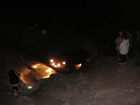 1991 Ford Bronco - Jason in the notch at Moon Rocks