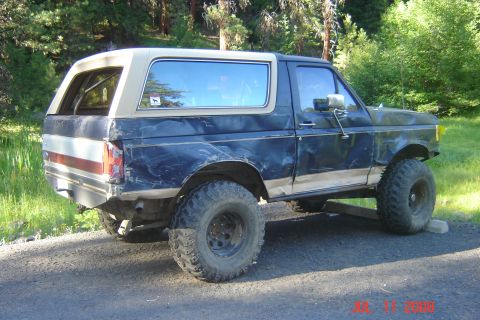1978 Ford Bronco - The Cookiemonster ready to wheel