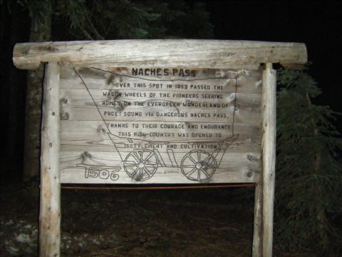 2005 Jeep Wrangler - Here we are at the sign.