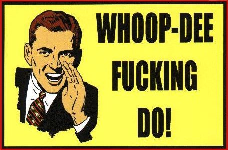 1998 Ford Taurus - A cartoon man in a suit shouts with his hand cupped around his mouth, with text above him.