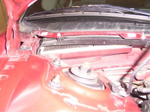 1998 Ford Taurus - Cabin air filter location
