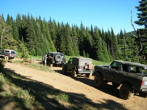 2005 Jeep Wrangler - Mike, Greg, Me, and Tim