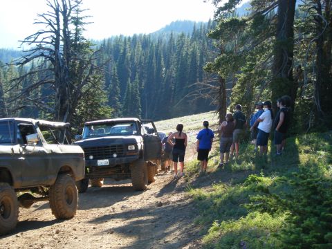 2005 Jeep Wrangler - Some of us taking in the view